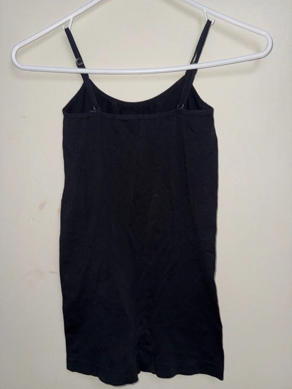 Black Ribbed Tank Romper - Picture 2 of 2